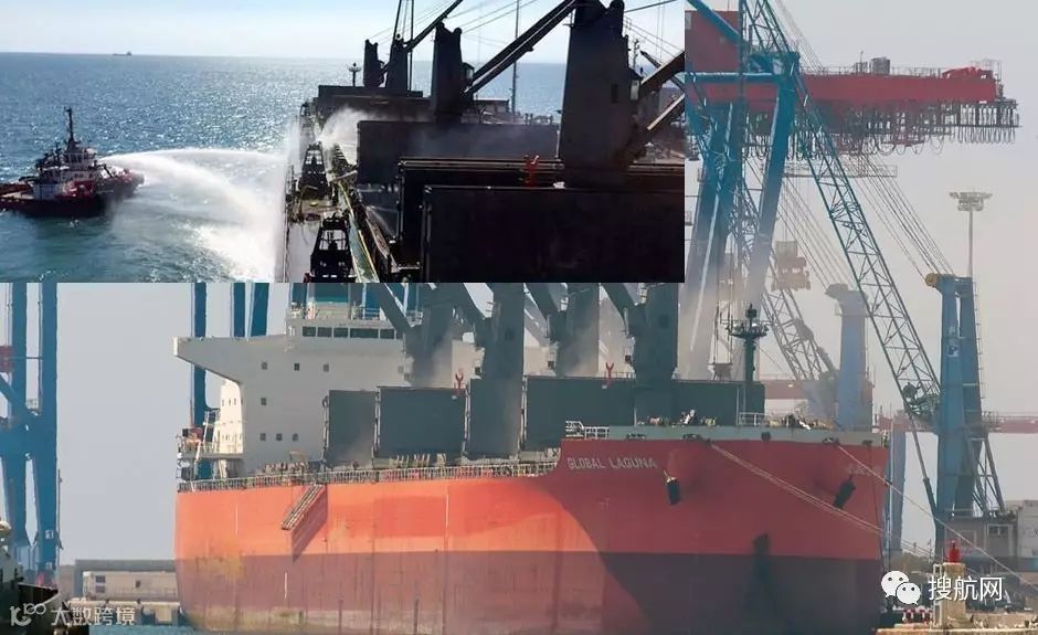 NYK一散货船在土耳其港口突发火灾