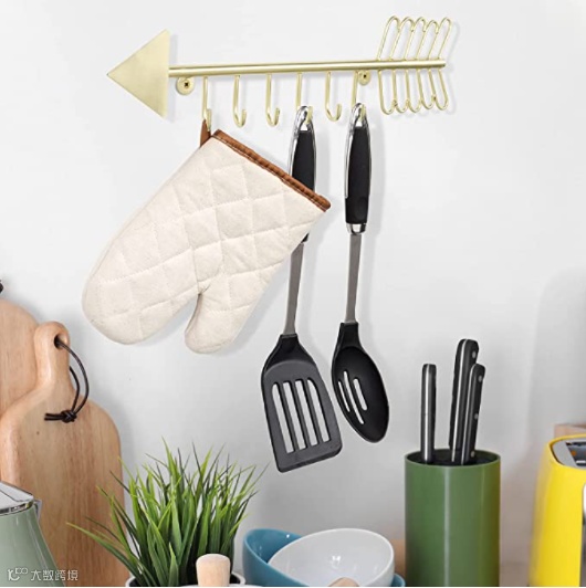 【侵权避险】壁挂式箭头设计项链/钥匙挂钩