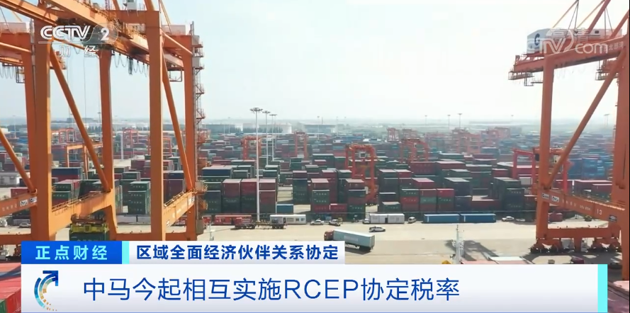 RCEP对马来西亚正式生效！这些进出口商品可减免关税