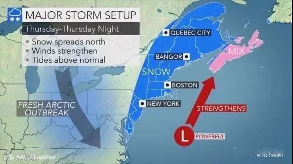 暴风雪来袭！航班取消港口停航公路封锁，美国东部气候恶劣如火星！