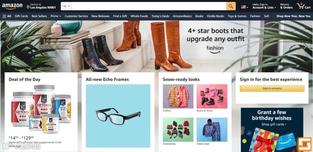 美国前10大电商平台是哪些？