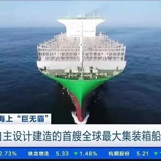 中国首艘，全球最大！2.4万TEU超大型集装箱船正式交付