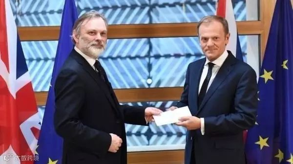 英国正式向欧盟提交退出欧盟信件,英国脱欧进入倒计时!