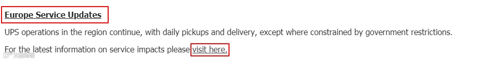 UPS暂停向中国部分地区提供服务,DHL紧急暂停部分国家进出口服务!