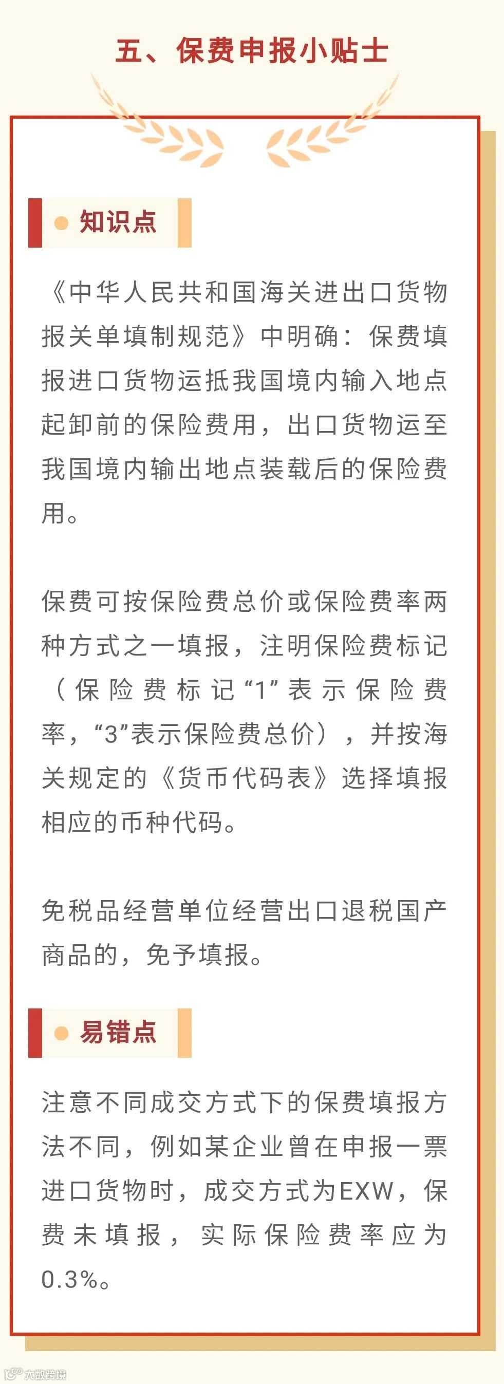海关：报关单申报不实常见报关差错