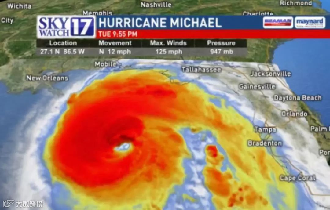 最强飓风凶猛袭击美国东南沿岸，众多港口被迫关停！