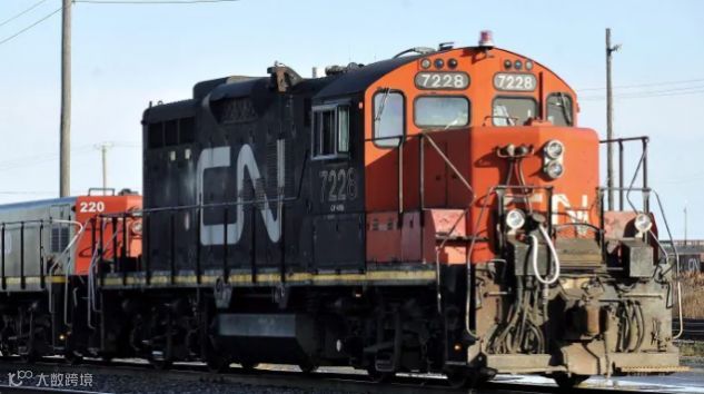 加拿大CN铁路公司开始大罢工，所有往内陆城市的集装箱都将暂时无法运输。