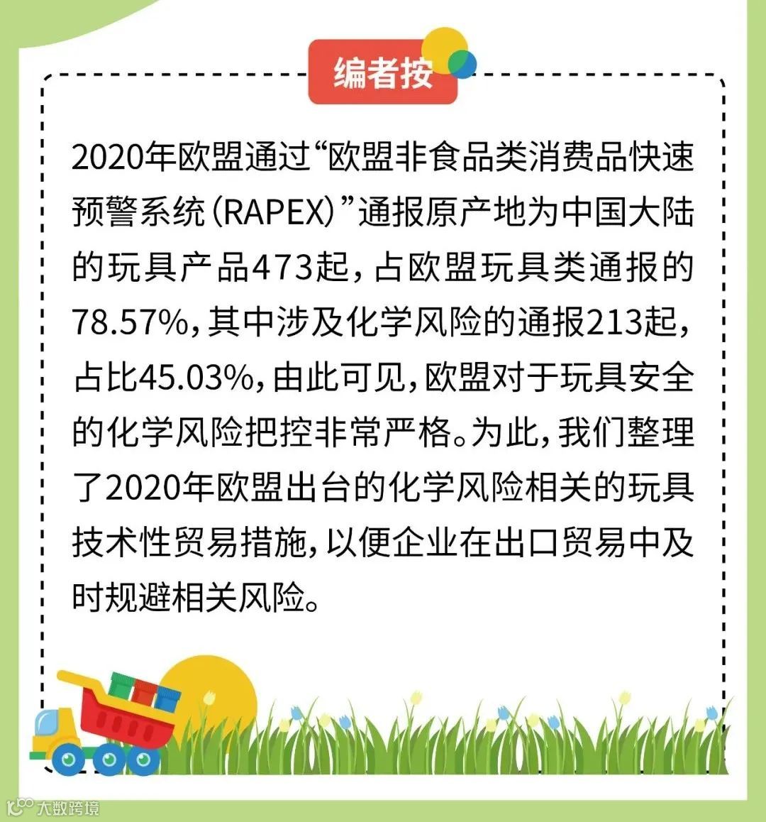 中国玩具出口连续5年增长，出口欧盟玩具迎来更严格要求