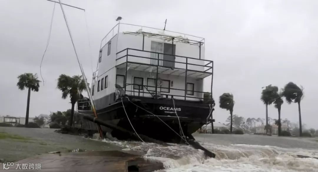 最强飓风凶猛袭击美国东南沿岸，众多港口被迫关停！