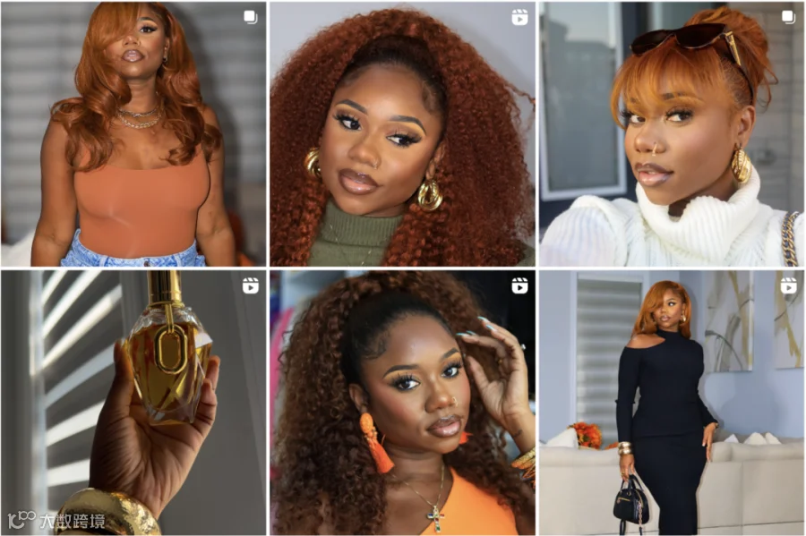 假发出海头部品牌Luvme Hair合作过哪些高性价比红人？