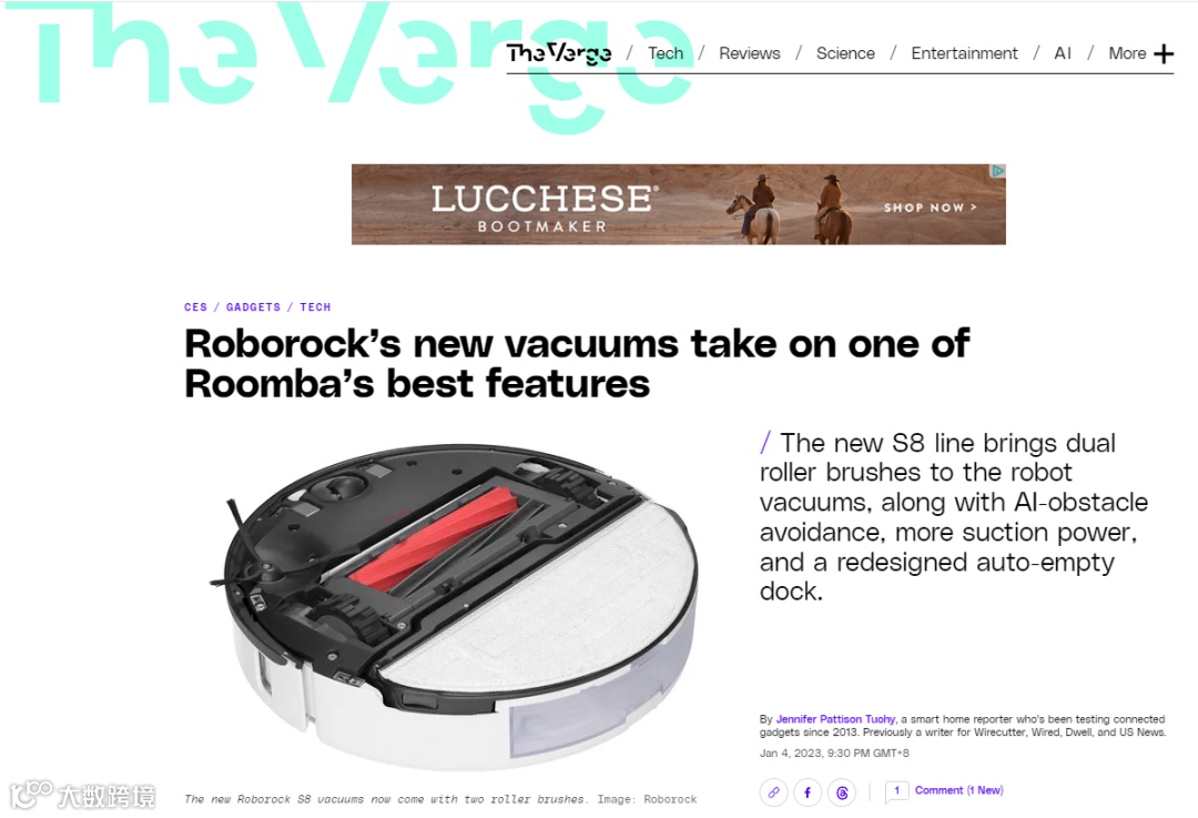 贵了3倍，1399美元的扫地机器人畅销一年后仍“横扫”美国中产