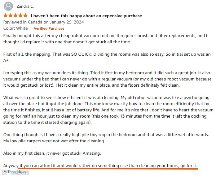 贵了3倍，1399美元的扫地机器人畅销一年后仍“横扫”美国中产