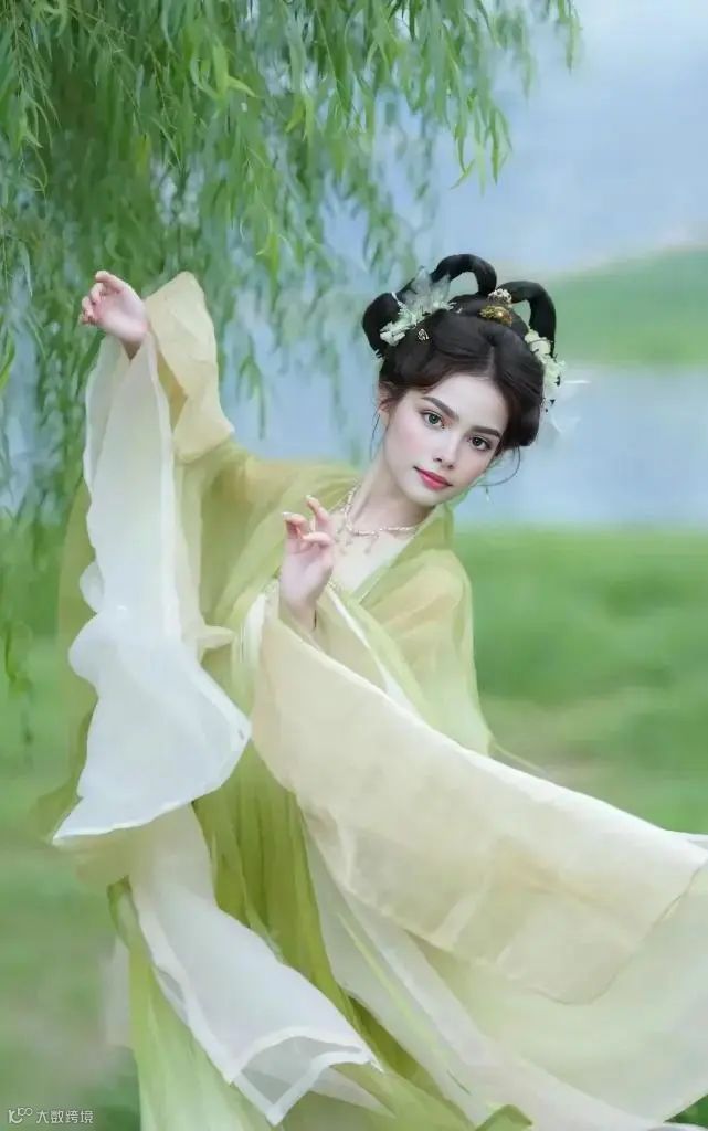 AI 古风之美:换模特软件开启国风新潮流