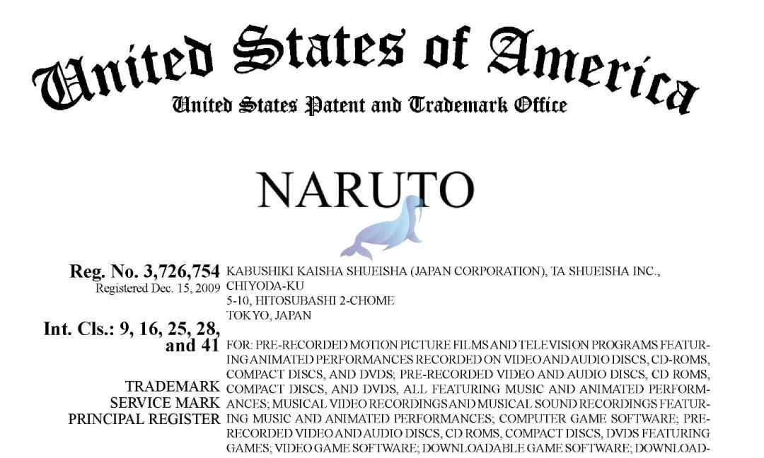 HSP代理热门动漫大IP火影忍者 NARUTO 发案,案件号:23-cv-2982