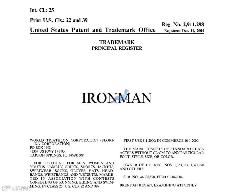 GBC代理体育赛事品牌铁人三项IRONMAN，案件号：22-cv-2905，卖家速速排查，下架相关产品！