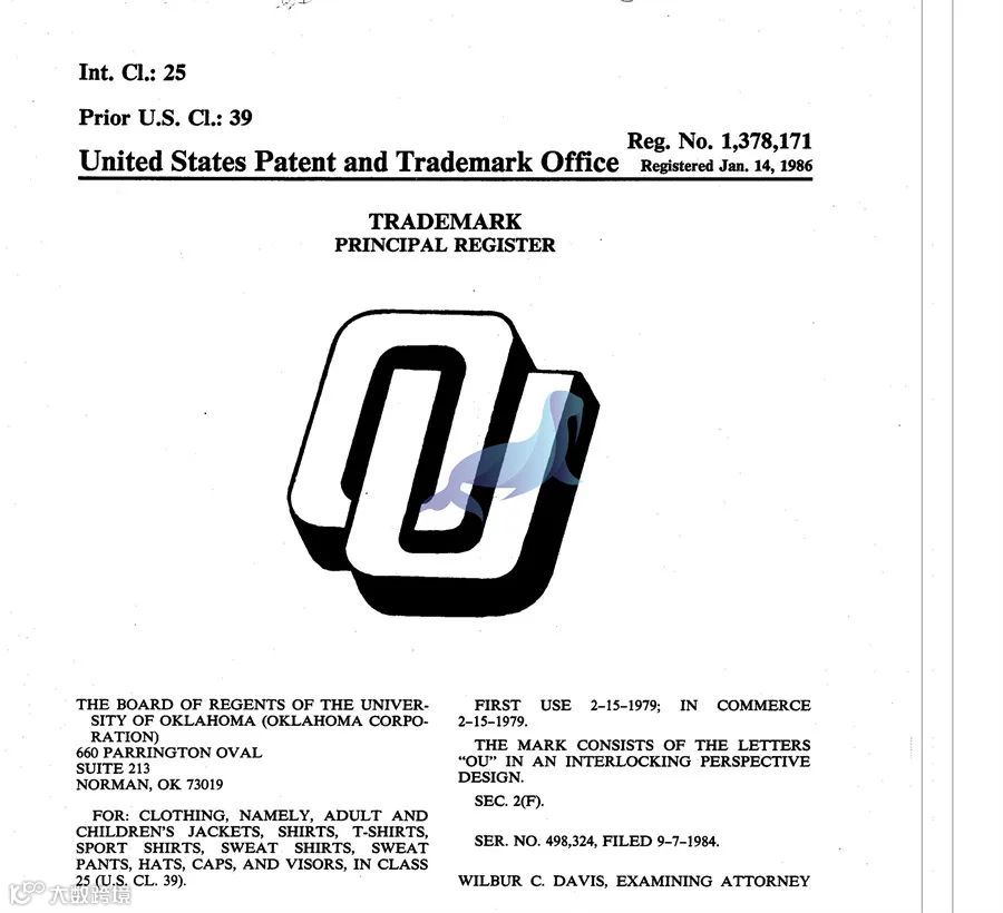 俄克拉荷马大学捷足者队OU SOONERS商标维权,案件号:22-cv-2627