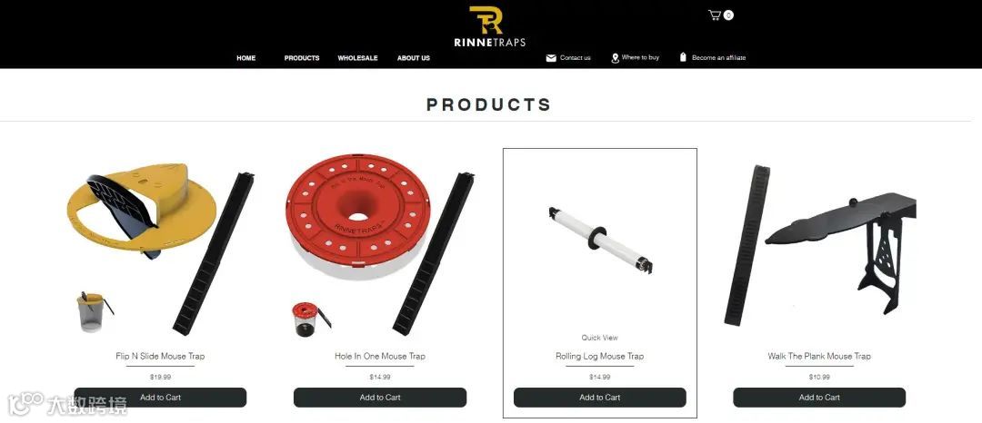 FLIP N SLIDE 捕鼠器，案件号：22-cv-5808。GBC代理SPRAYER DEVICE 喷雾装置 ，卖家请注意