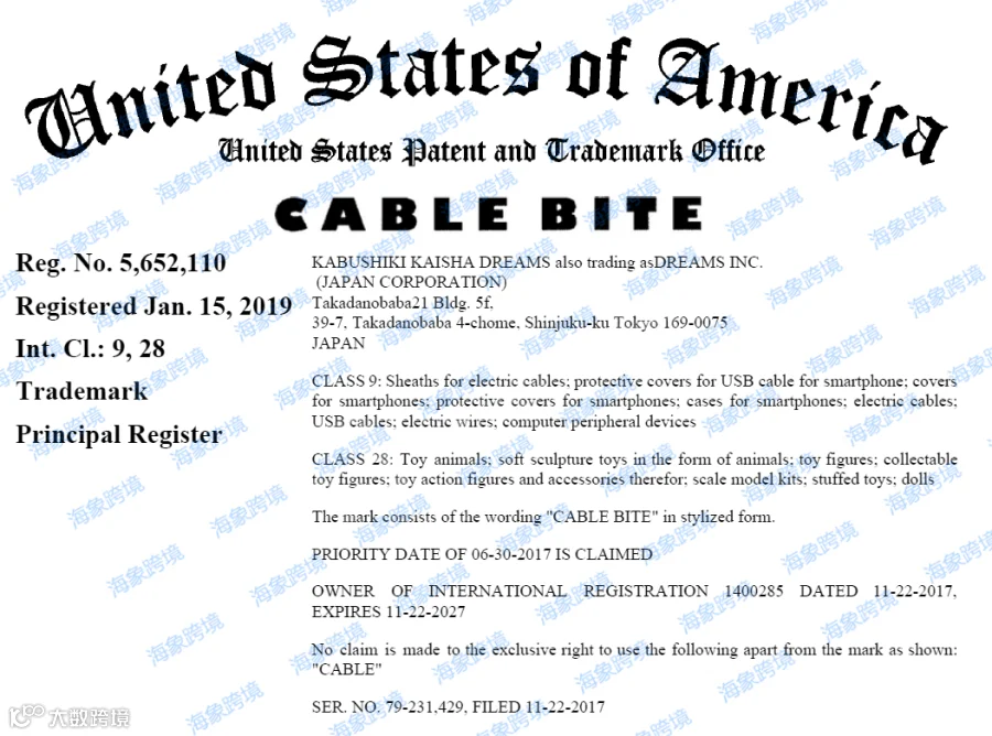 注意!David律师所代理CableBite数据线保护套发案，案件号：24-cv-779，初音未来,案件号：24-cv-1176