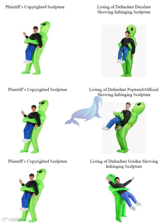 万圣节扮演服饰品牌侵权名单高达36名！23-cv-1840，LUSH成人用品维权，23-cv-15369、23-cv-15368