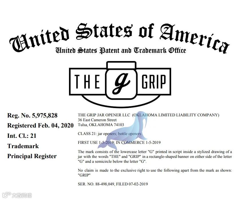 抓紧排查！亚马逊爆款The Grip Jar Opener 开罐器商标+版权维权23-cv-2049