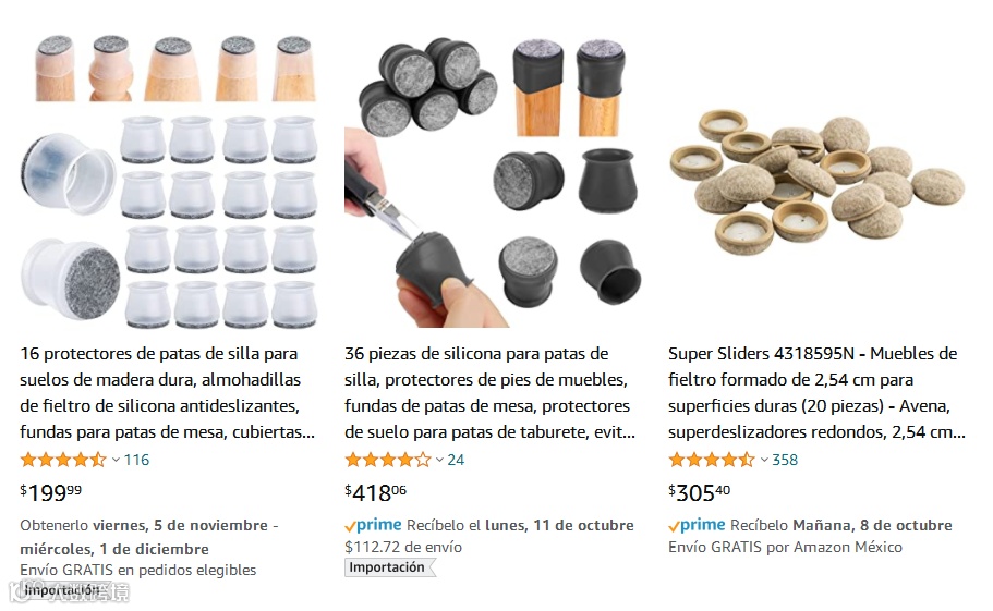 RUBY SLIDERS红宝石家具腿套已注册外观专利，ESP律所已代理！