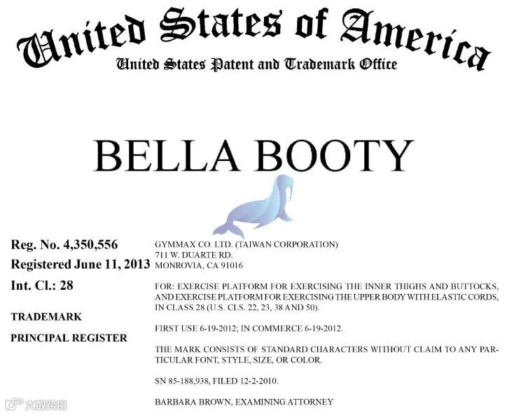 THOITS律所代理新品牌：健身器材 BELLABOOTY 腰带 商标+专利维权，23-cv-2935，速看避雷！