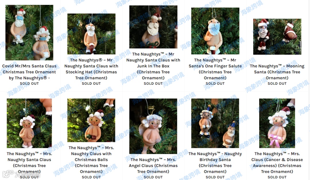 排雷！罗列圣诞节容易侵权的卖品
