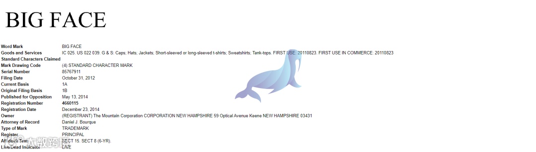 美国本土品牌The Mountain被HSP律所代理,卖家请及时排查下架!