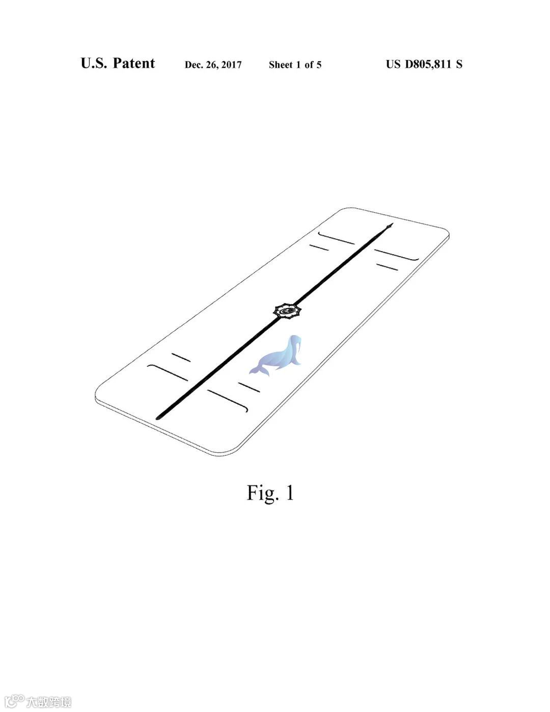 THOITS律所代理运动瑜伽垫 EXERCISE MAT，版权、专利双维权，案件号：22-cv-5575