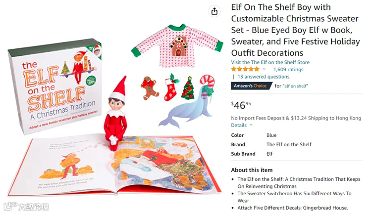 22-cv-4594，圣诞爆款THE ELF ON THE SHELF 书架上的精灵发案维权