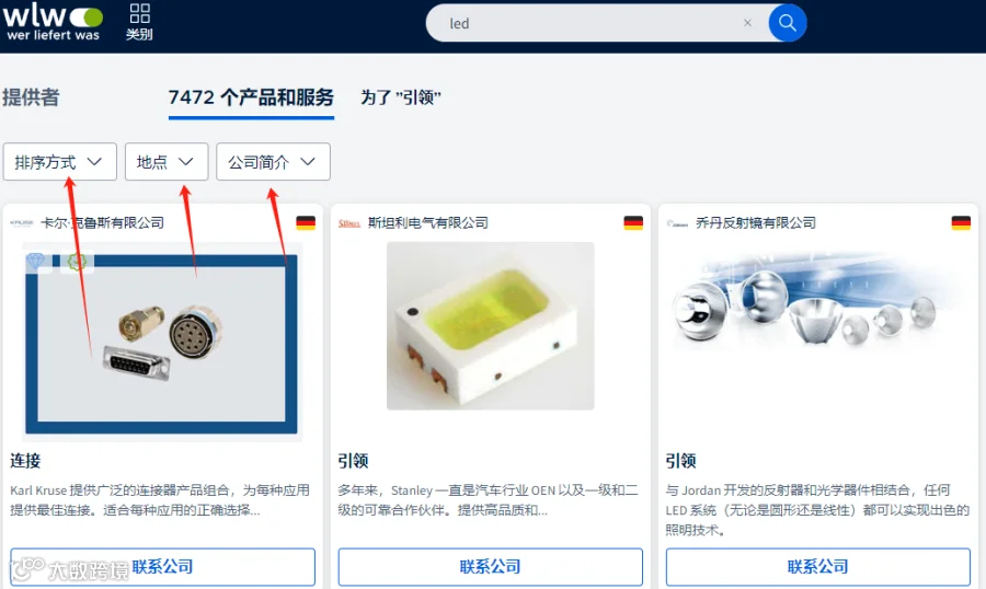 分享一个免费开发德国市场的方法（2）