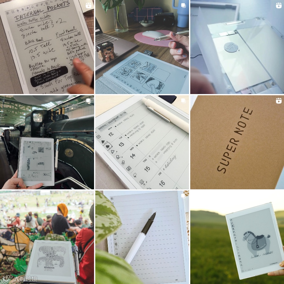 做数字数代的文具:Supernote出海赢拿下细分市场销冠