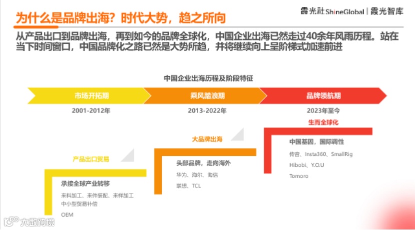 中国企业出海洞察及全球趋势展望