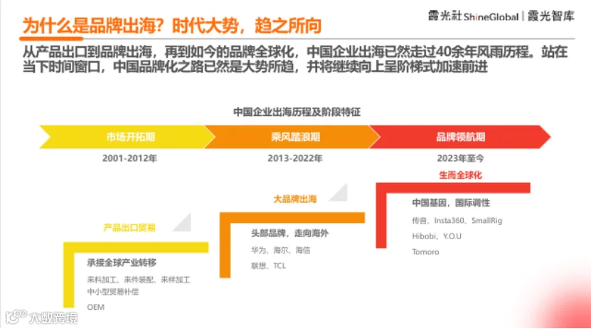 中国企业出海洞察及全球趋势展望