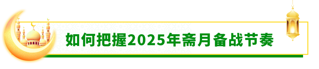 黑五还在奋战,斋月备战就要来了......