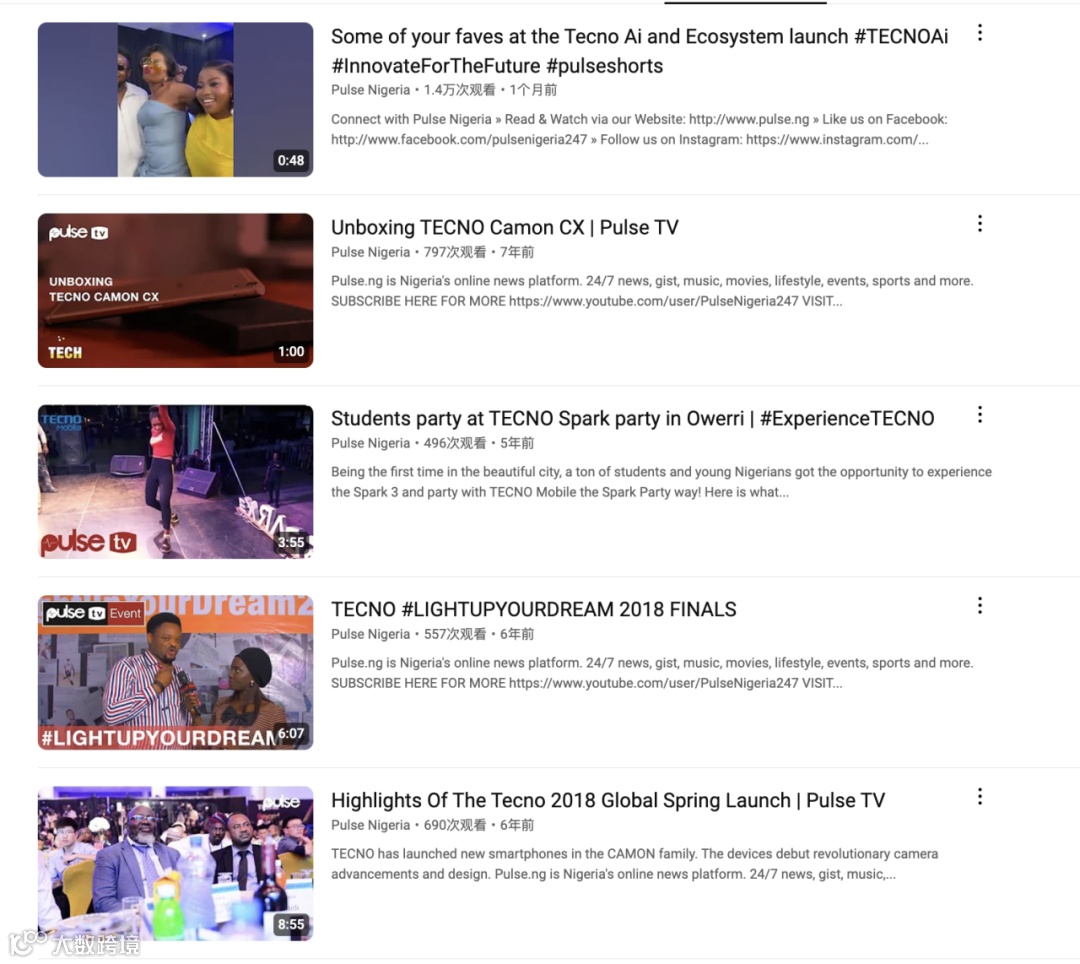 10年增长80倍,传音在非洲合作了哪些本土红人?