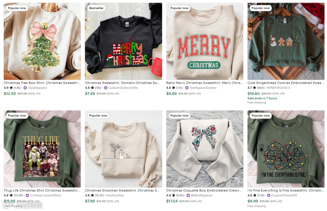 跨境POD+AI仿爆款印花图太香了 每天稳定1000+单 喂饭级教程分享给你