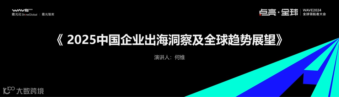 2025,大变局下的出海新趋势丨WAVE2024