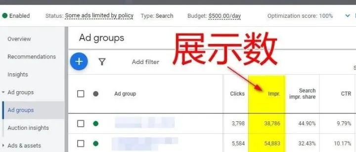 新建的 Google ads 广告没有点击量怎么办？