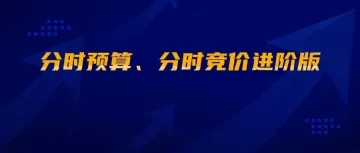 分时预算、分时竞价进阶版