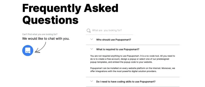 用Perplexity Ai创建一个网站FAQ页面