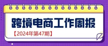 【跨境电商周报2024年第47期】