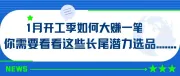 1月开工季如何大赚一笔？你需要看看这些长尾潜力选品.......