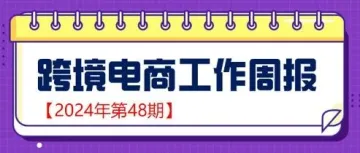 【跨境电商周报2024年第48期】