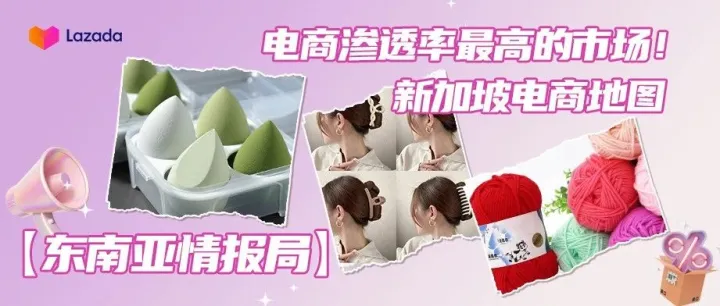 东南亚情报局｜电商渗透率最高的市场！新加坡电商地图