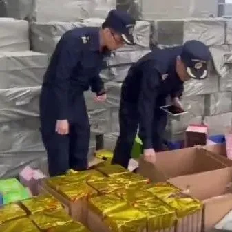 海关严打！集装箱瞒报出口23吨“烟花爆竹”！