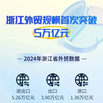 浙江跨境电商全业态出口3586.8亿元，增长10.1%，出口规模创历史新高