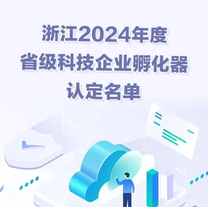 给予资金奖励！浙江公布2024年度省级科技企业孵化器认定名单