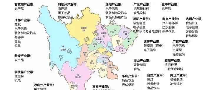 国家战略腹地！四川跨境电商产业带地图正式发布
