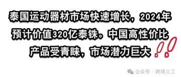 泰国运动器材市场爆发：健康热潮驱动行业大涨！